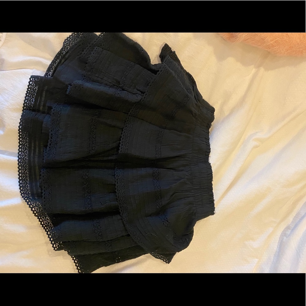 Aerie Rock N Ruffle Mini Skirt